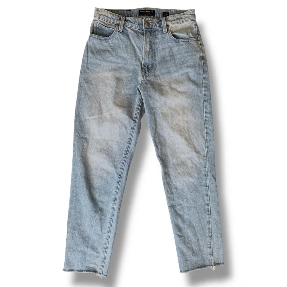 Lucky Brand High Rise Drew Mom Jean Size 27/4 - Picture 8 of 15